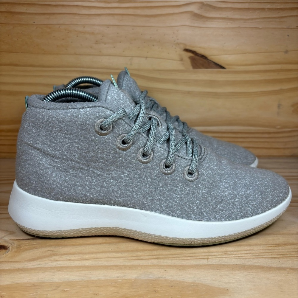 All Birds Wool Runner Up Gray Mizzle Running Walking Sneaker Shoes Womens Size 8
